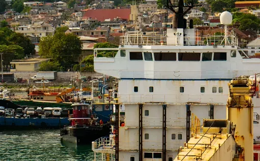 Haiti port