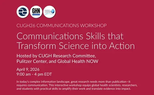 CUGH workshop graphic.