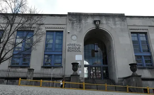 The Arsenal school complex in Pittsburgh was the site of the first public trial of the polio vaccine in 1954, when 137 children were injected with the breakthrough immunization by its creator, Dr. Jonas Salk.