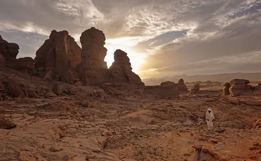 All the way to the heart of the Sahara