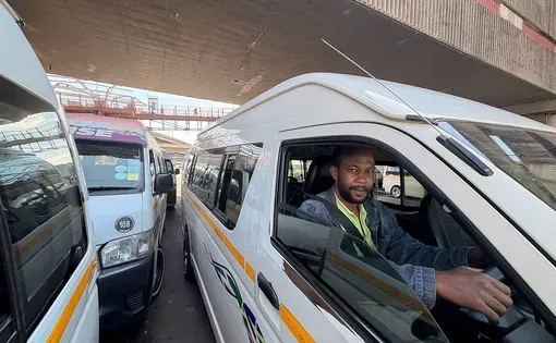 Njabulo Buthelezi has been at the wheel for 10 years. A new study reveals that South Africa’s taxi drivers endure life-threatening heat stress from long hours in poorly insulated vehicles.