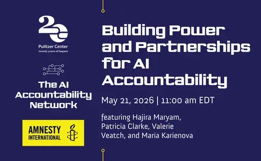 "Building Power and Partnerships for AI Accountability" event