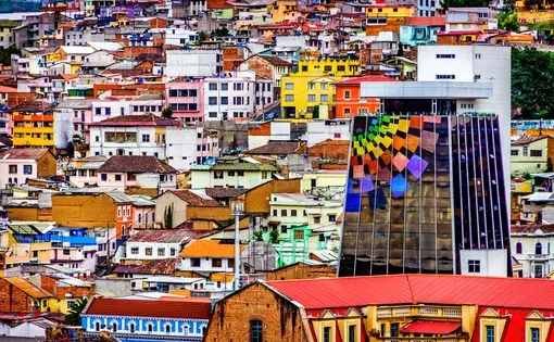 Colorful rooftops