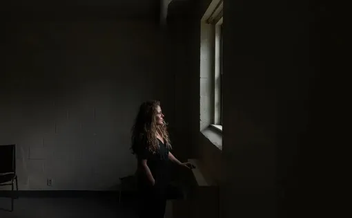 Audrey Condon has been struggling with addiction since she was 19, when her doctor sent her home with Percocet. Nearly two decades later, a jail program helped her get sober. Photo by Greta Rybus for The Maine Monitor.