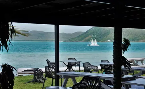 The view from the Thursday Island Bowls Club in the Torres Strait Source: NITV / Josh van Staden