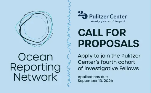 Call for Proposals to join the Ocean Reporting network fellowship