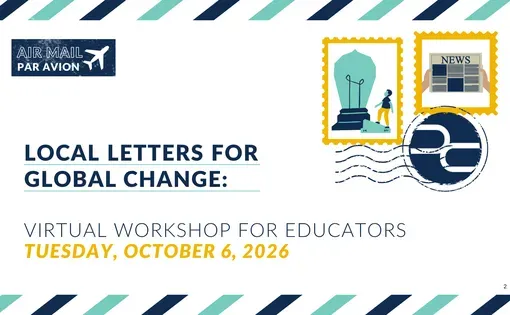 Decorative graphic with the event date: Tuesday, October 6