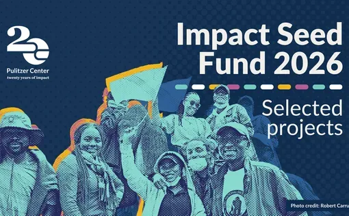 collage image of civil society and activists from around the world. Text says Impact Seed Fund 2026 Selected Projects