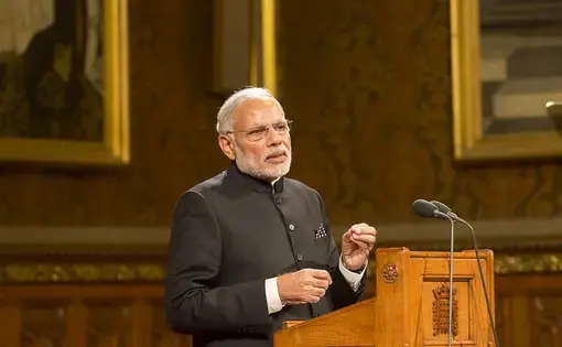 "The Prime Minister of India visits UK Parliament." Image courtesy of UK Parliament. (CC BY-NC 2.0).
