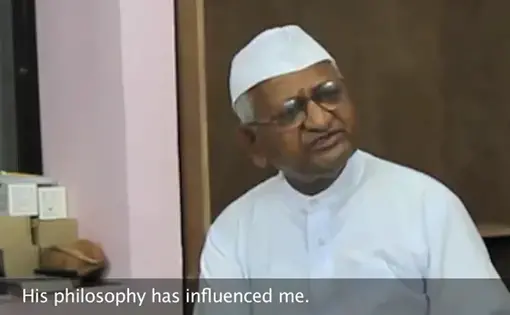 Anna Hazare, Ralegan Siddhi