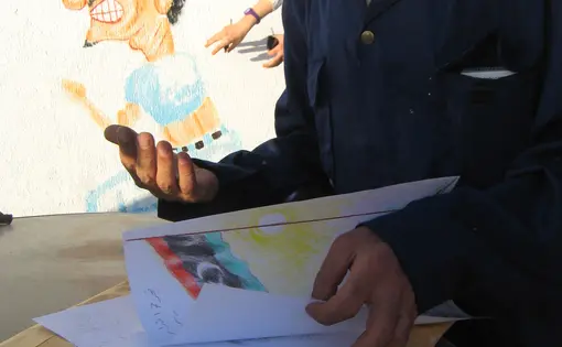 Libya art show. Libya, 2011.