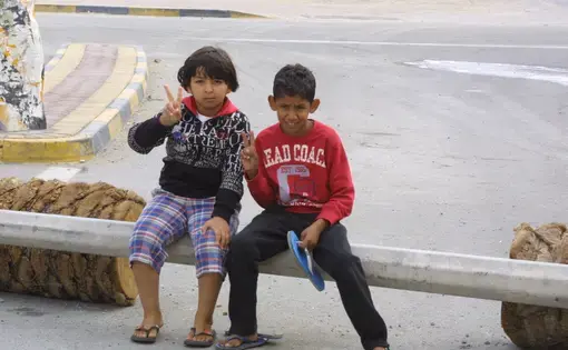 Media file: Kids roadblk 1.JPG
