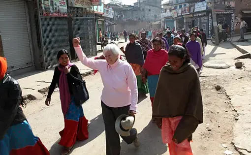 Image by Carlos Avila Gonzalez. Nepal, 2009. Media file: Nepal-Olga-Murray.jpg