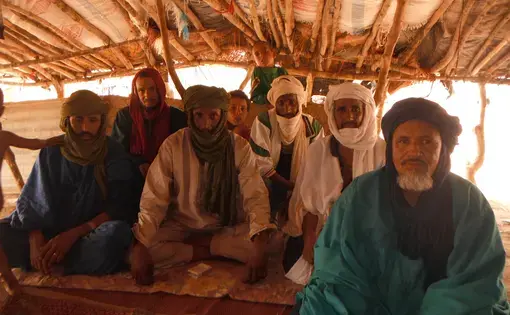Media file: Tuareg elders at Mentao Refugee Camp.JPG
