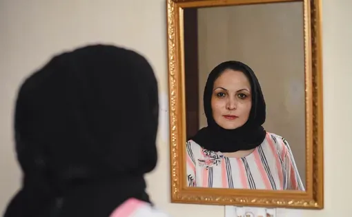 Far From Home tells the story of refugee Samira Faizi. Image by Sahiba Chawdhary. India, 2022.