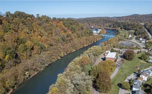 The Kiskiminetas River. Image by Andrew Rush. United States, 2019.