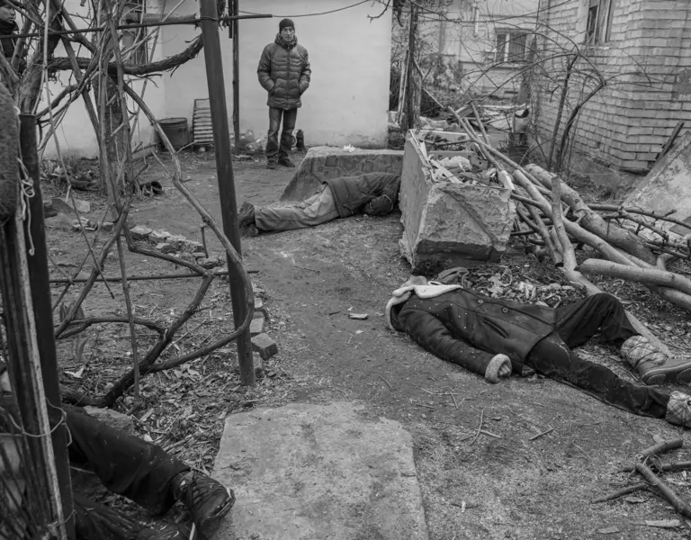 Collecting Bodies in Bucha - Vimarsana News