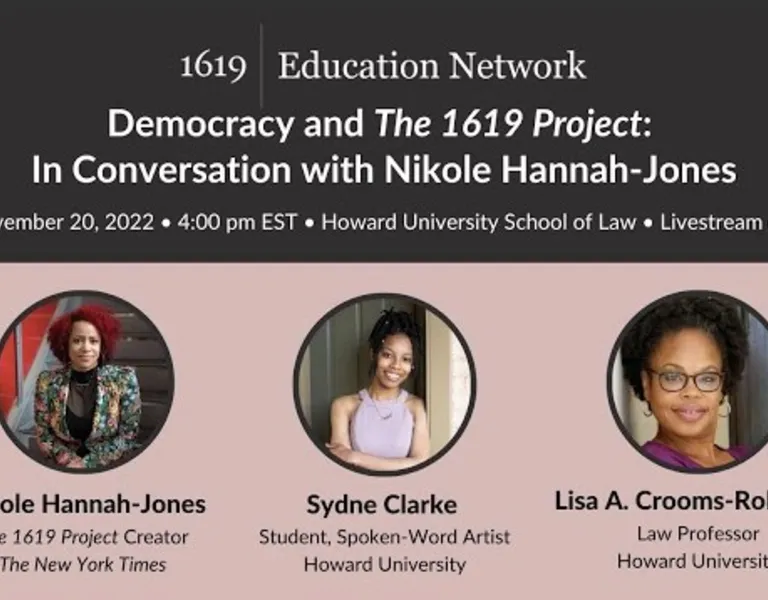 Nikole Hannah-Jones Discusses Democracy and The 1619 Project - Vimarsana News