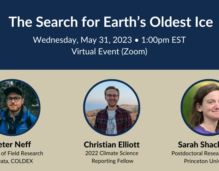 The Search for Earth's Oldest Ice | Pulitzer Center - Vimarsana News
