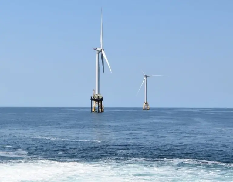 Turbines assembled in CT are part of first large offshore wind