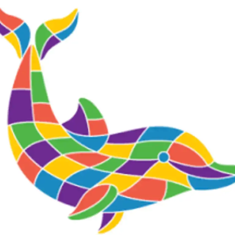 Logo for Maxwell Dolphins, Denver Public Schools