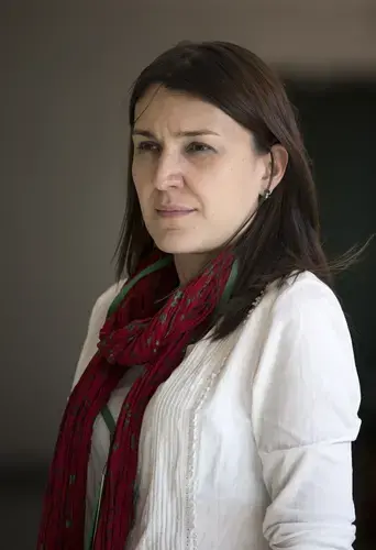 Natalia Trujillo at the University of Antioquia in Medellin, Colombia on Monday, March 12, 2018. Image by Greg Kendall-Ball. Colombia, 2018.