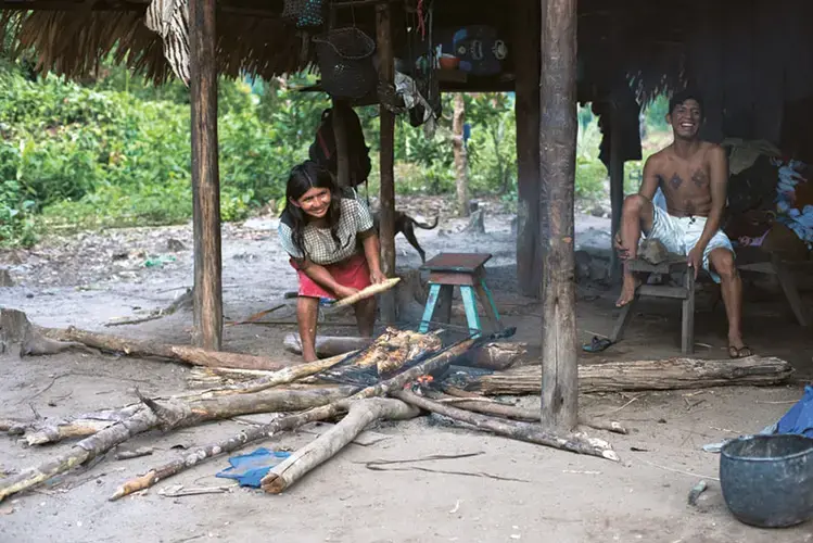 Sonia, Benito’s mther, is a fighter and survivor who says the forest is her ‘hospital.’ Image by Matheus Manfredini. Brazil, 2019.