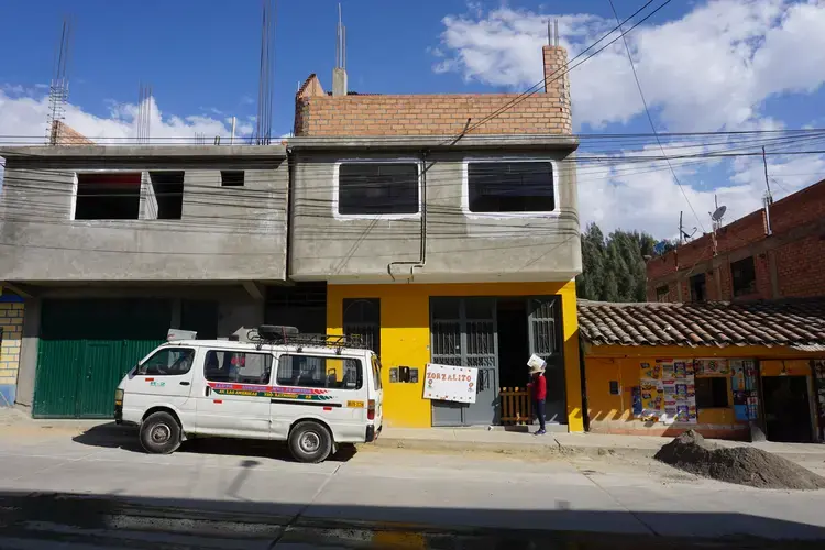 Saul Lliuya's home in Nueva Florida. Image by Audrey Fromson. Peru, 2019.