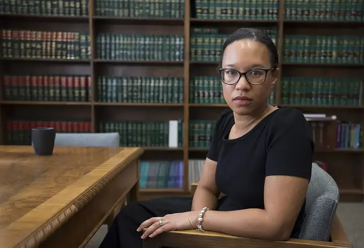 Mercedes Riggs is an immigration attorney in Vancouver, Washington. Image by Amanda Cowan. United States, 2019.