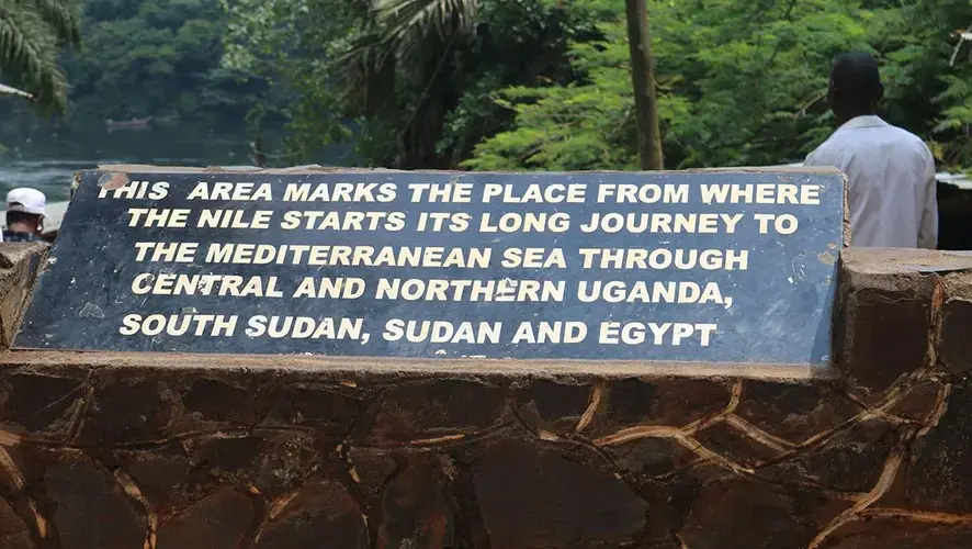 It is widely believed that River Nile, the longest river in the world, starts in Jinja, Uganda. Image by Fredrick Mugira and Annika McGinnis. Uganda, undated.