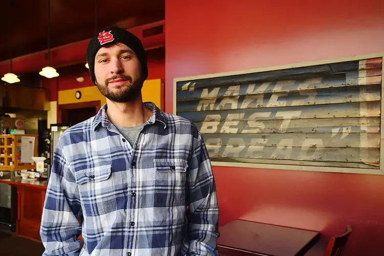 “We can’t count on a mine. We’ve made these investments not knowing what’s going to happen. We feel like they’re good investments, no matter what.” – Tanner Ott, whose family is investing in revitalizing downtown Ely. Image by Jack Brook. United States, 2020.<br />