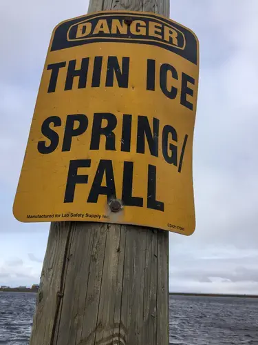 These days it's often more dangerous out on the ice in Utqiagvik, Alaska. Image by Amy Martin. Alaska, 2018.