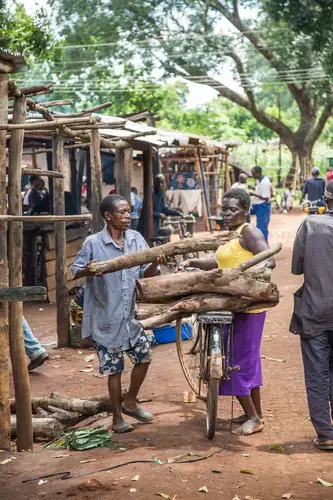 Most rural households can’t afford to buy firewood but have to rely on ‘free’ resources. Image by Nathalie Bertrams. Malawi, 2017.