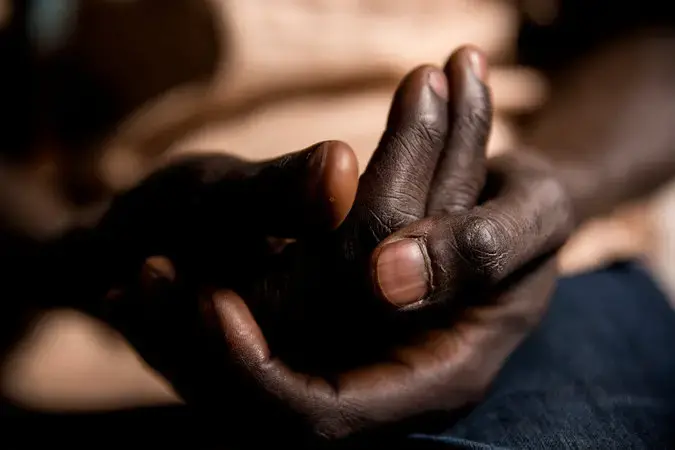 Kolomi was 12 when he and his friends were herded by Boko Haram into trucks and forced to become soldiers. Image by Glenna Gordon. Nigeria, 2017.