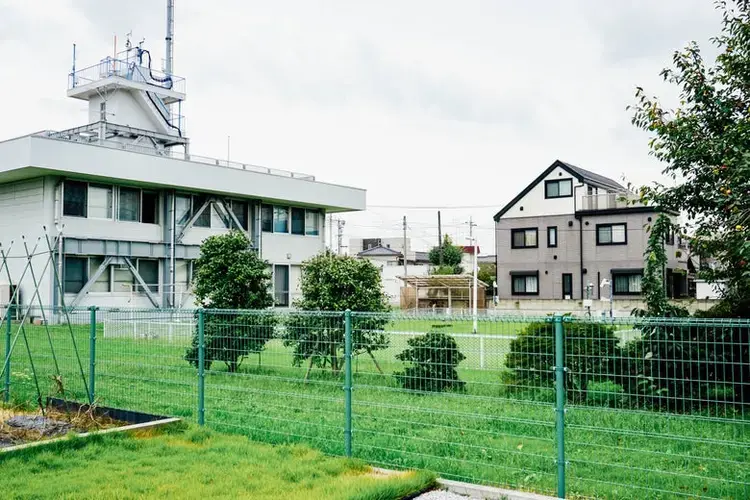 The weather station in Kumagaya. Image by Daniel Merino. Japan, 2019.