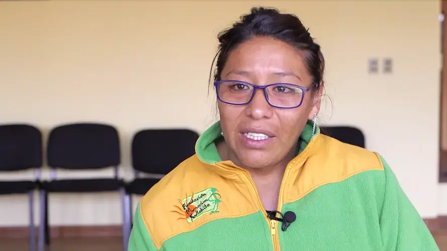 In the eight years she’s been working with the Munasim Kullakita Foundation to help girls in El Alto get off the streets, Elizabeth Soliz says there’s been a sharp rise in the sexual exploitation of minors in the city. Image by Tracey Eaton. Bolivia, 2017.