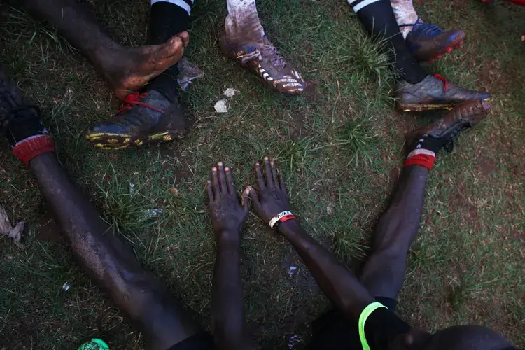 'We see depression, anxiety. They have intrusive thoughts that come back. That can be triggered by something happening, but of which they have no control. That can affect their functionality,' says Rayan Fattouch, mental health specialist working in Yambio with Doctors Without Borders. Image by Andreea Campeanu. South Sudan, 2018.