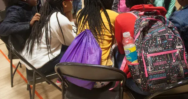 SOLHOT’s Black Girl Genius Week, Urbana Middle School, 2019. Image by Ebony Blair Smith. United States, 2019.