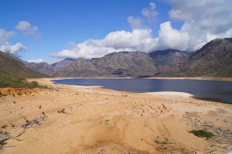 The Berg River Dam in May 2018. Image by Jacqueline Flynn. South Africa, 2018.