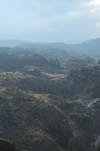 Unión Potrero, in Quispillaccta: A land starved of water at times seemed to flow. Image by Dan Schwartz. Peru, 2019.