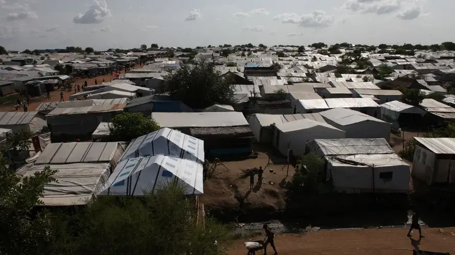 Sur douze millions de Sud-Soudanais, deux millions ont été déplacés à l’intérieur des frontières, autant ont fui les combats vers les pays voisins. Image by Andreea Campeanu. South Sudan, 2018.