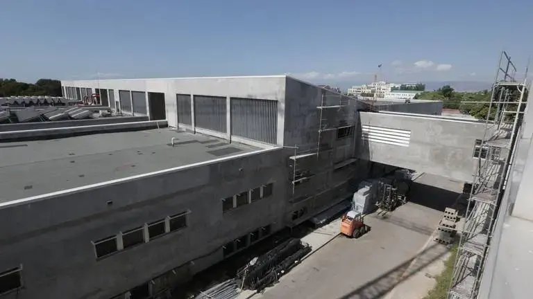 Exterior of the yet to open General Hospital. Image by Jose A. Iglesias. Haiti, 2019.