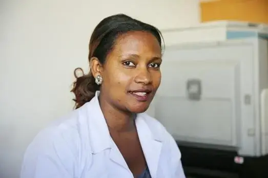Elsabet Abayneh, the head clinical nurse, discusses the barriers in providing mental health care. Image by Meklit Mersha. Ethiopia, 2019.