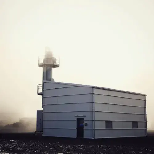 This is Hellisheiði, the geothermal plant that powers more than half of Iceland. Image by Ari Daniel. Iceland, 2018. 