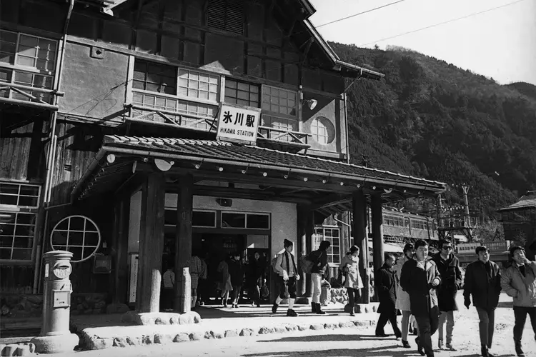 Okutama station was previously called Hikawa station. Image courtesy of Emiko Jozuka. Japan, 2018.