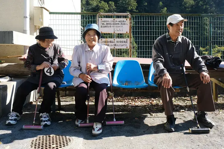 They remember when the timber trade boomed. Image courtesy of Emiko Jozuka. Japan, 2018.