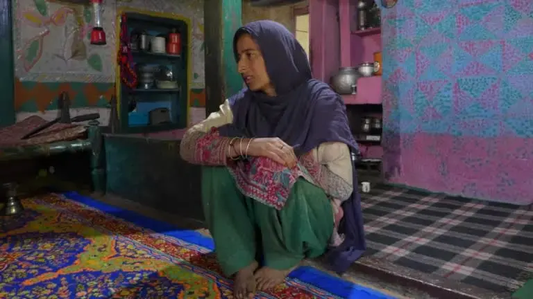 'I can't even talk about birth control with my husband,' says Najma. 'Discussing it in my community is considered shame and I can never talk about having or not having children.' Image by Safina Nabi. Kashmir, 2020.