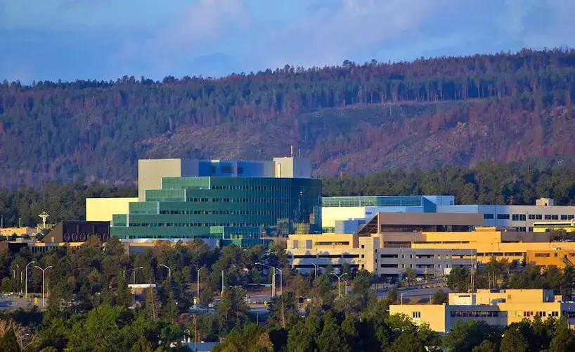 Los Alamos National Laboratory in New Mexico. Image courtesy of the official Facebook page. United States, undated.