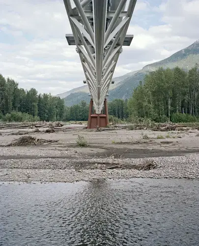 Getting oil and gas from the Canadian interior to the coasts for export has proved a nearly intractable challenge and led to years of battles with indigenous people and environmental groups. Image by Jim McAuley. Canada, 2017.