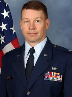 Lt. Col. Matthew N. McCall. Image courtesy of the U.S. Air Force.